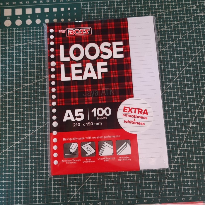 

Kertas Binder A5 Loose Leaf 100 Lembar