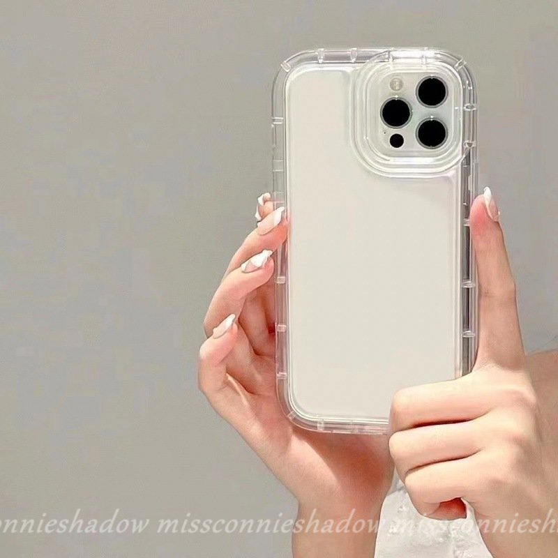 Casing Transparan Sederhana Untuk Redmi A1 9A 9C NFC 12C 9T 10 10A 9 10C Redmi Note9 8 10 10s 11s 1110 Pro Max POCO F4 Ins Bening Shockproof Airbag Lembut TPU Penutup Belakang