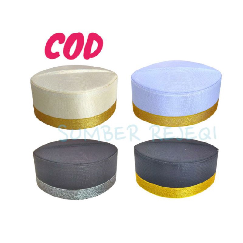 Songkok Recca Peci Reca BUGIS HITAM BONE peci anak Peci Hitam Songket Songkok peci putih Peci bugis 