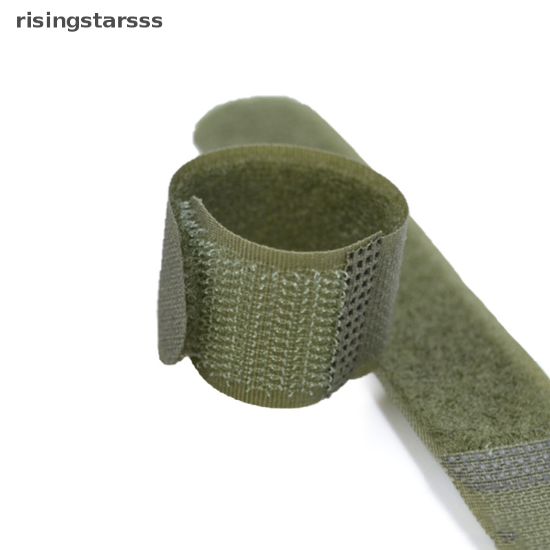 Rsid Span-new 5pcs Dari Tali Pengikat velcro Kabel reusable Dengan hook and loop buckle Jelly Bekas