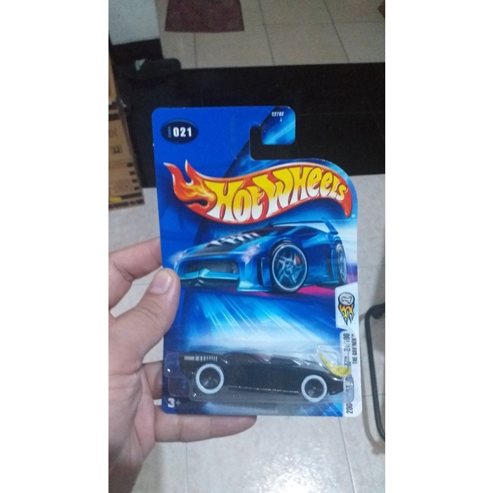 HW HOT WHEELS GOVNER HITAM KACA MERAH