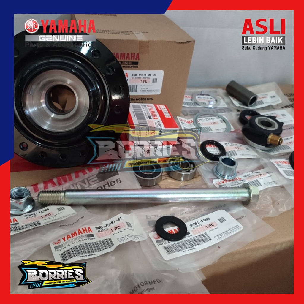 Tromol Depan Rx King Set Bosh As Roda Gearbox original Yamaha