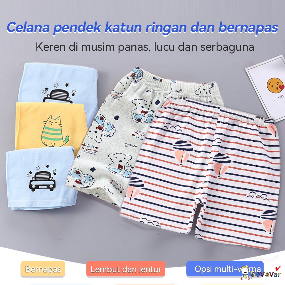 BEVAVAR 0-3 thn Celana Pendek Anak /Celana Pendek Bayi Cotton Short Pants