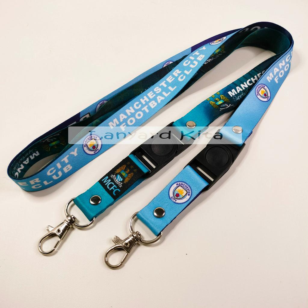 

MANCHESTER CITY TALI GANTUNGAN HP KUNCI LANYARD ID CARD
