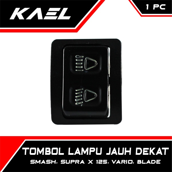 Tombol Lampu Jauh Dekat Smash &amp; Blade &amp; Vario &amp; Supra X 125 Fit New Switch Swit Saklar Lampu Dim Dem