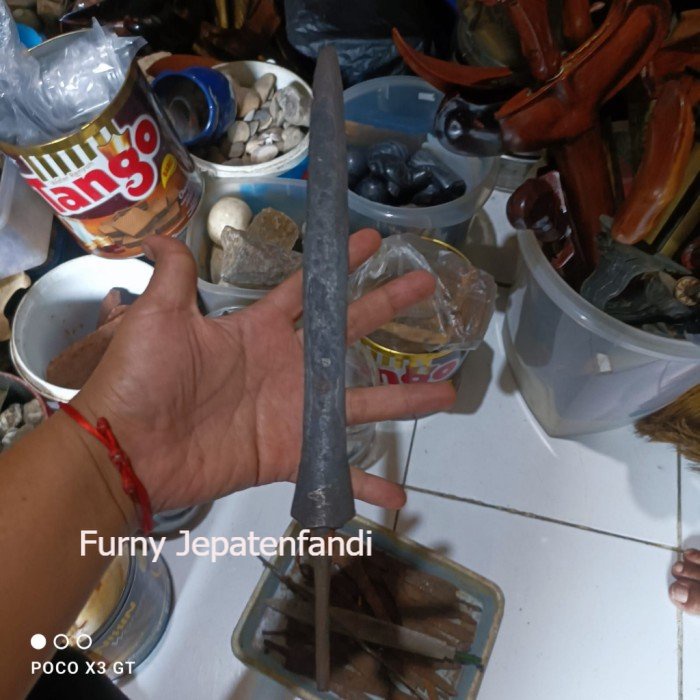 pusaka tombak sepuh dongpring lokasian tangguh mataram Paling Murah FJF766