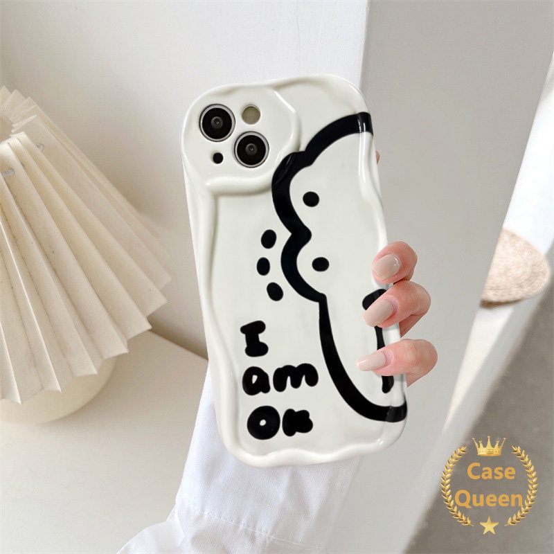 Selfie Lucu Gromit Dog Kartun Buaya Dinosaurus 3D Bergelombang Melengkung Tepi Case Untuk Samsung A12 A32 A13 A04s A52s A50 A13 A24 A50s A14 M12 A52 A30s Pasangan Lucu Happy Girl Boy Cover