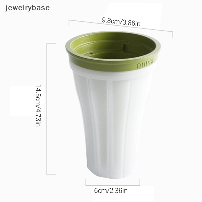 [jewelrybase] Slushie Maker Cup Quick Freeze Magic Squeeze Cup Milkshake Cup Gelas Pembuat Es Krim Butik