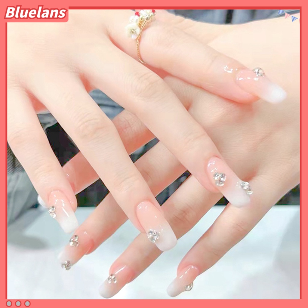 [BLM] 1kotak Nail Art Berlian Imitasi Super Shiny Nail Beauty Charms Kaca Batu DIY Nail Art 3D Dekorasi Perlengkapan Kuku