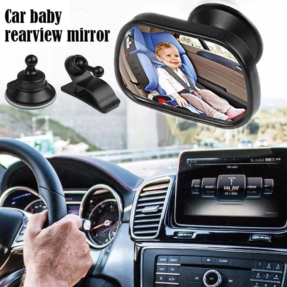 Populer Cermin Mobil Bayi Aksesoris Mobil Kaca Spion Jok Belakang Ornamen Otomatis Spion