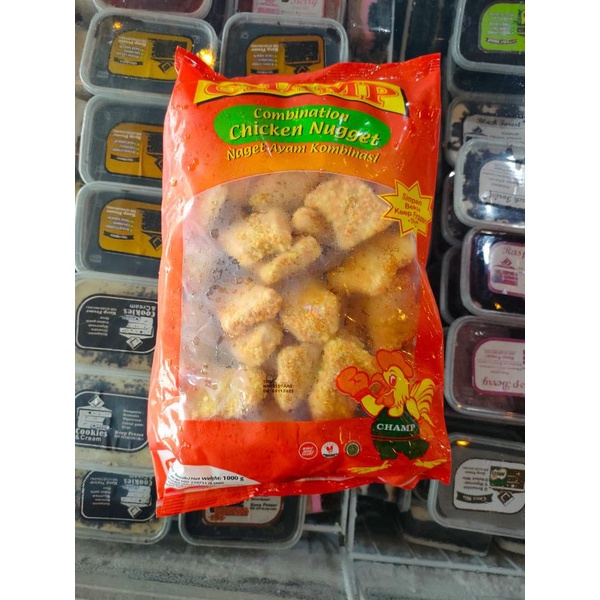 

Champ Chicken Nugget 1kg naget ayam