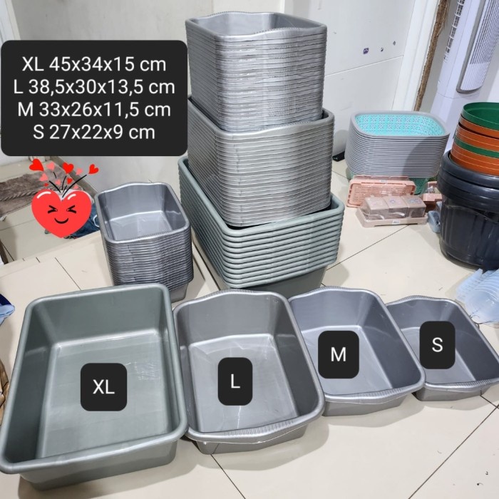 BISA COD - ( SIZE XL ) BS001 BAK TAHU XL KOTAK ABU TAIWAN BS001