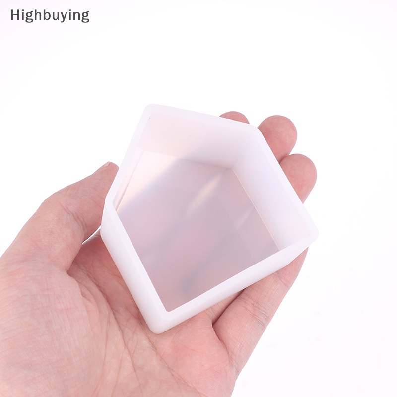 Hbid Inovasi Dan Kesederhanaan Cetakan Silikon Melingkar DIY Rumah Kecil Lampu Malam Led Ornamen Holder Glory