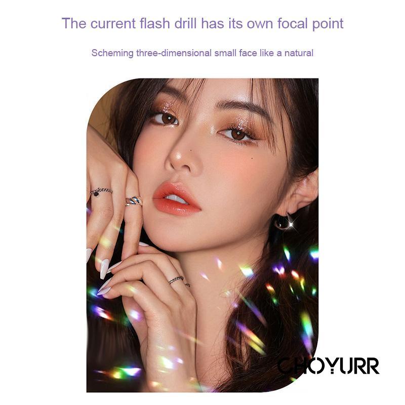 【COD】LAMEILA Eyeshadow Highlighter Smoothing Contour Eyeshadow Long Lasting -CH