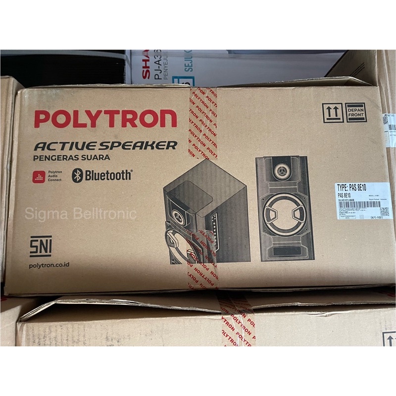 Khusus Jatim Speaker aktif Polytron PAS 8E10 Bluetooth, USB, MIC input