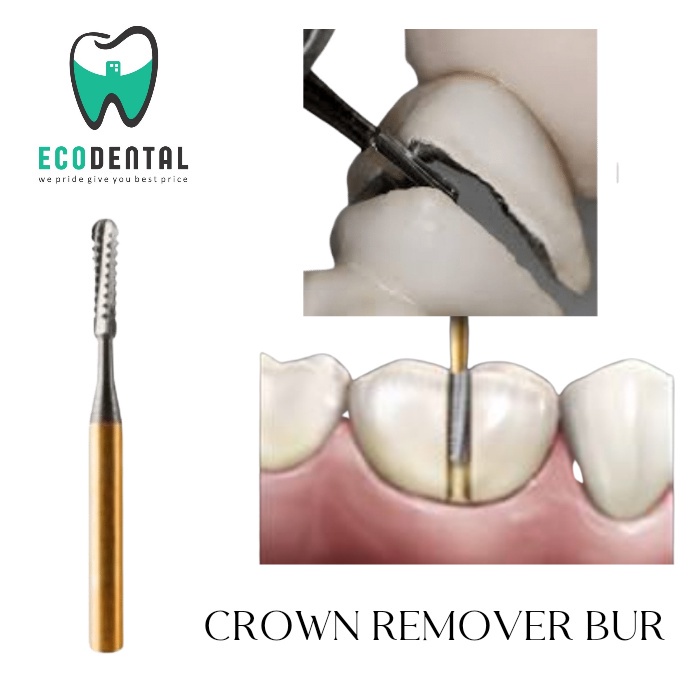 Dental Bur Crown Remover Bongkar Crown Metal Cutting