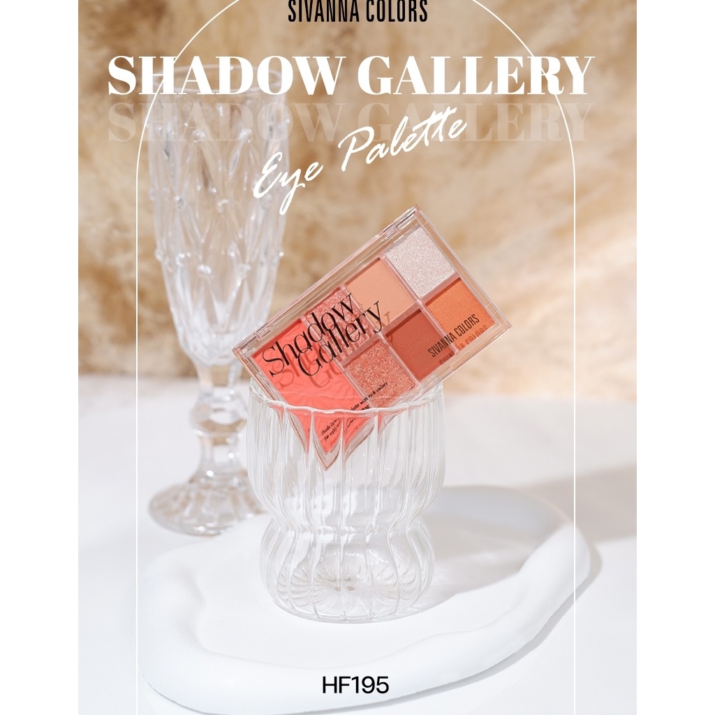 Sivanna Colors Shadow Gallery Eye Palette | Eyeshadow HF195