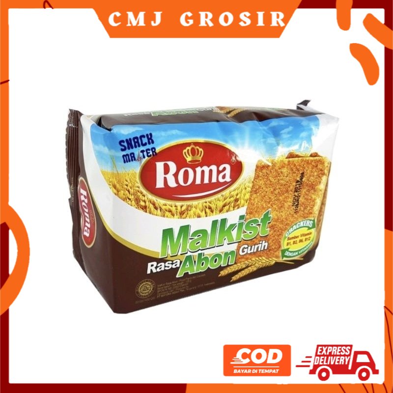 

ROMA MALKIST COKLAT KELAPA ABON | ROMA MALKIST CRACKERS 105 GR