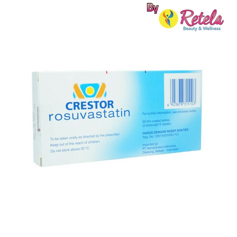 CRESTOR 20MG 1 STRIP 15 TABLET