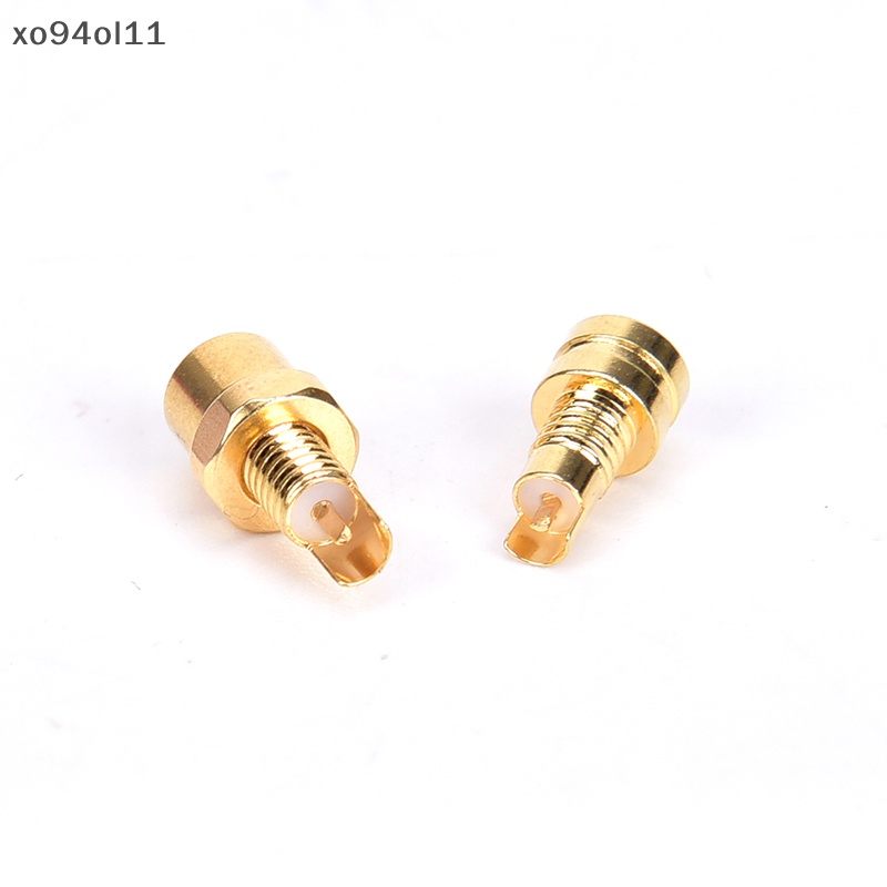 Xo 1pc MMCX Female Solder Kawat Konektor PCB Mount Pin IE800 DIY Audio Plug Adapter OL