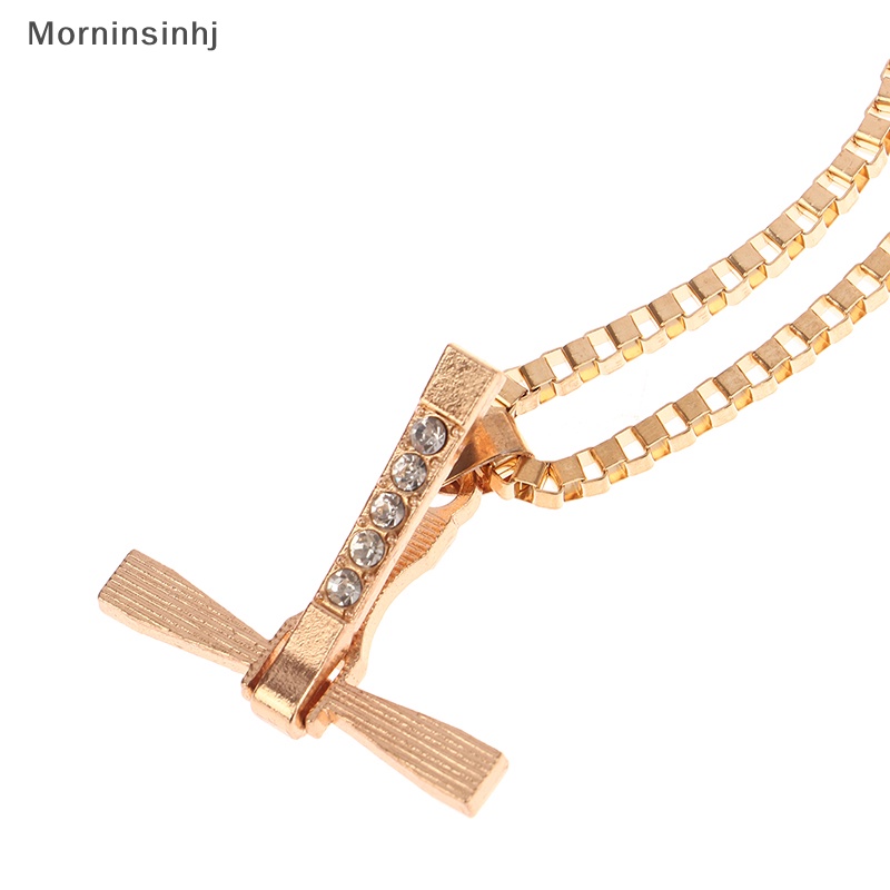 Mornin Moive Cross Necklace Kalung Liontin Salib Yesus Kristal Untuk Pria Hadiah Perhiasan id