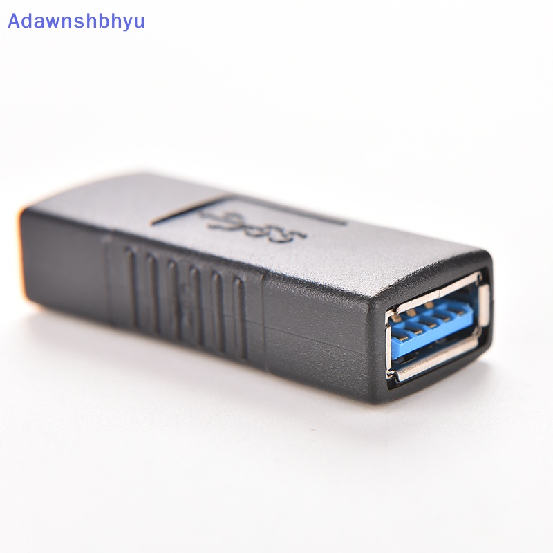 Adhyu USB 3.0 Type A Female to Female Konektor Adapter Coupler Pengubah Gender ID