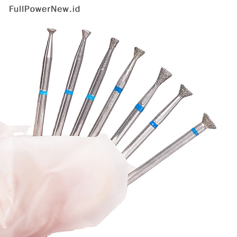 Power Diamond Mesin Listrik Nail Gel Polish Cutter Mata Bor Manicure Bit File ID