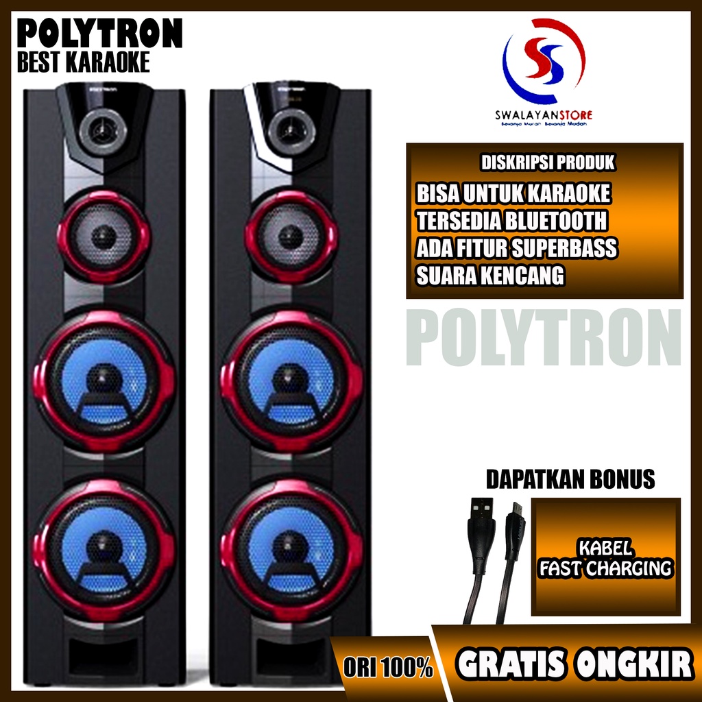 Speaker Active POLYTRON PAS 8F28 Garansi Resmi