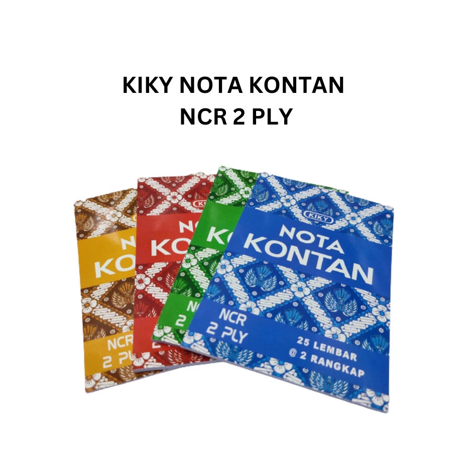 

KIKY NOTA KONTAN / BUKU NOTA PENJUALAN / BUKU NOTA 2 PLY KECIL / BUKU NOTA 2 RANGKAP / KIKY NOTA KONTAN 2 PLY / BUKU NOTA KECIL