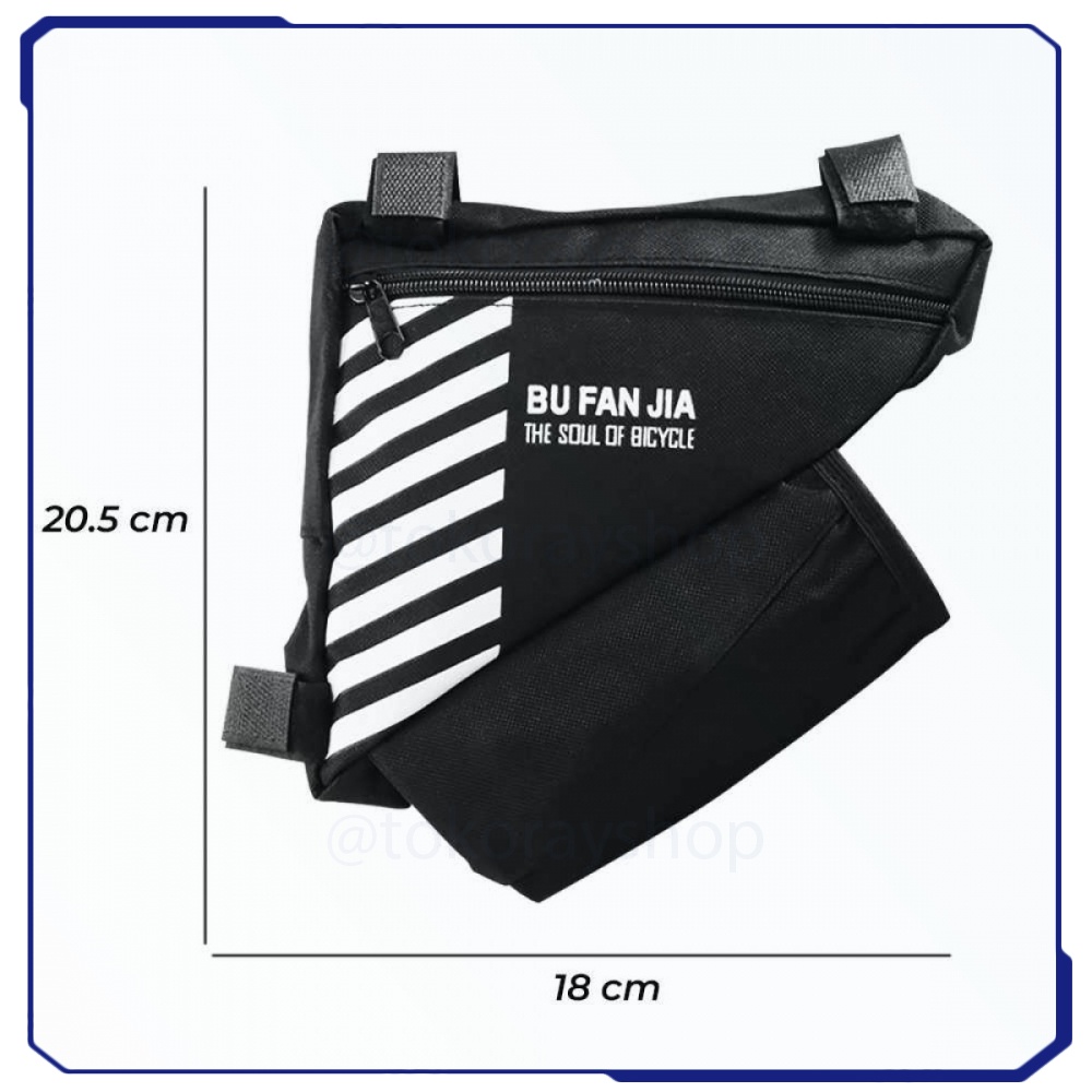 TaffSPORT B-SOUL Tas Sepeda Waterproof Dengan Holder Botol Minum-YA224