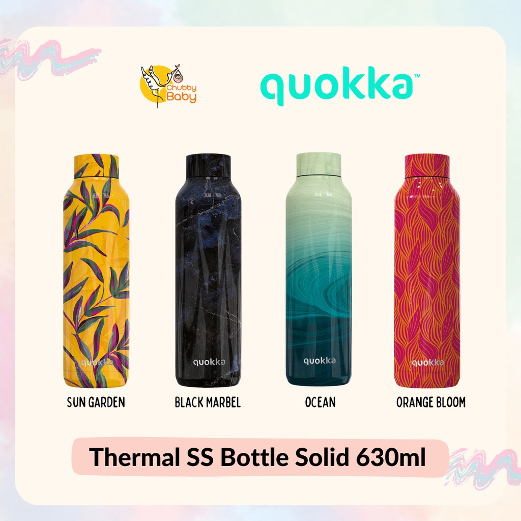 Quokka Thermal SS Bottle Solid 630ml | Botol Minum Stainless