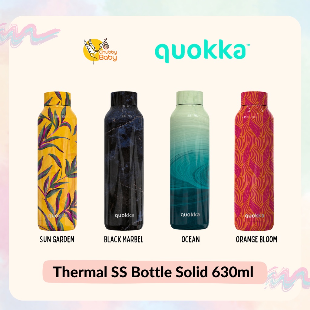Quokka Thermal SS Bottle Solid 630ml | Botol Minum Stainless