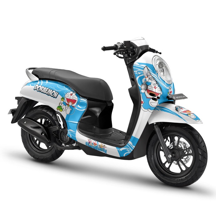 Decal Full body Sticker Honda Scoopy 2021 2023 2022 2020 Doraemon 8