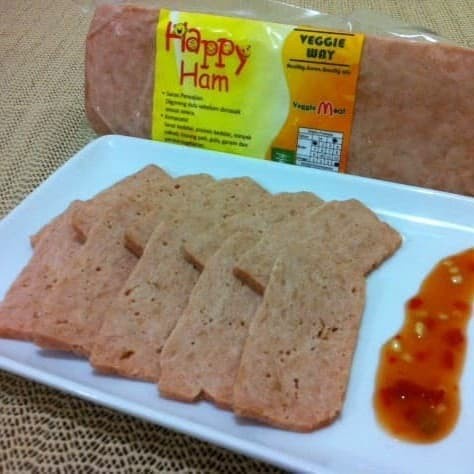 

veggie way happy ham vegetarian / daging kornet / corned