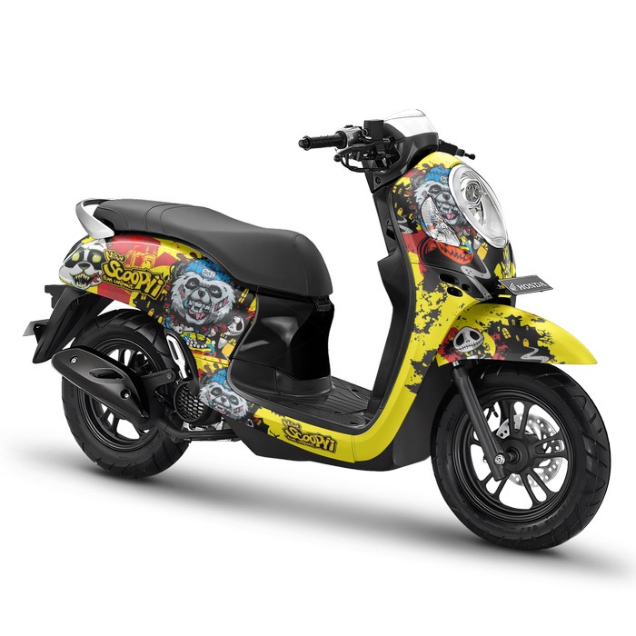 Decal Scoopy Full body Scoopy  Stiker full body Scoopy FI 2012 - 2016 FI EPS 2017-2019 Prestige 2020