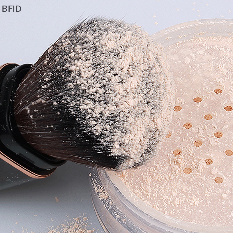 [BFID] Brush Makeup Kosmetik Portable Retractable Mini Blush Foundation Alat Bedak [ID]