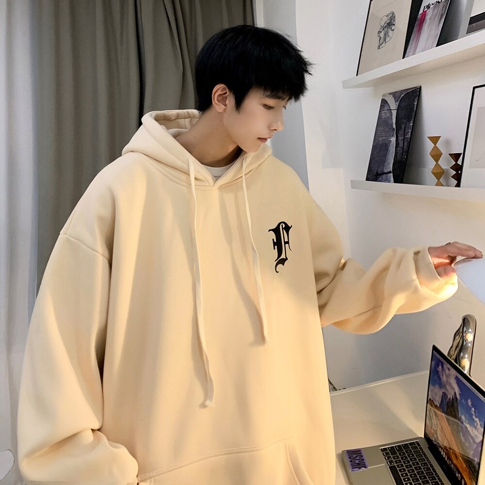 Promo Hoodie Pria Wanita Jumbo SIze M - XXXXXL MAN CAN CONCUER NATURE Jumper Fleece hoodie korean style pria BIG SIZE Unisex Korean Style Jaket Sweatshirts korean style S M L XL 2XL 3XL 4XL 5XL 6XL GOE FASHIONE