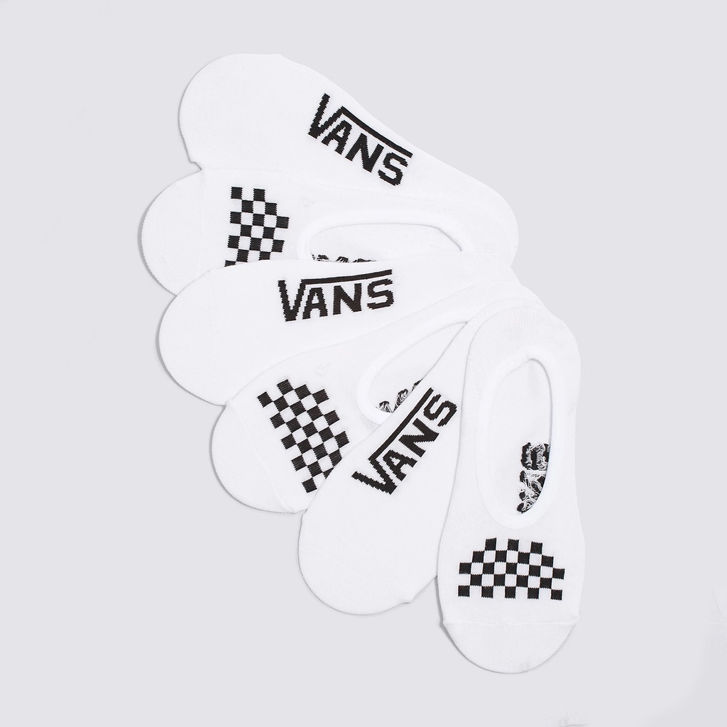 KAOS KAKI VANS OFF THE WALL | CLASSIC CANOODLE 3 PACK WHITE