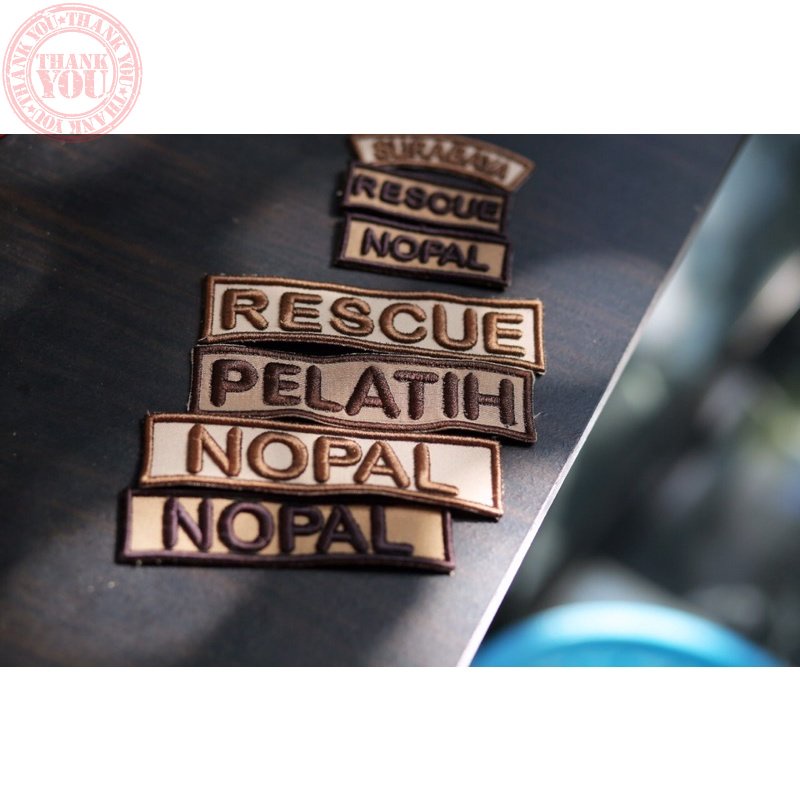 Bordir BORDIR TIMBUL TNI/BORDIR TIMBUL TWO TONE/BORDIR TIMBUL DISHUB/BORDIR NAMA/BORDIR NAMA POLISI 