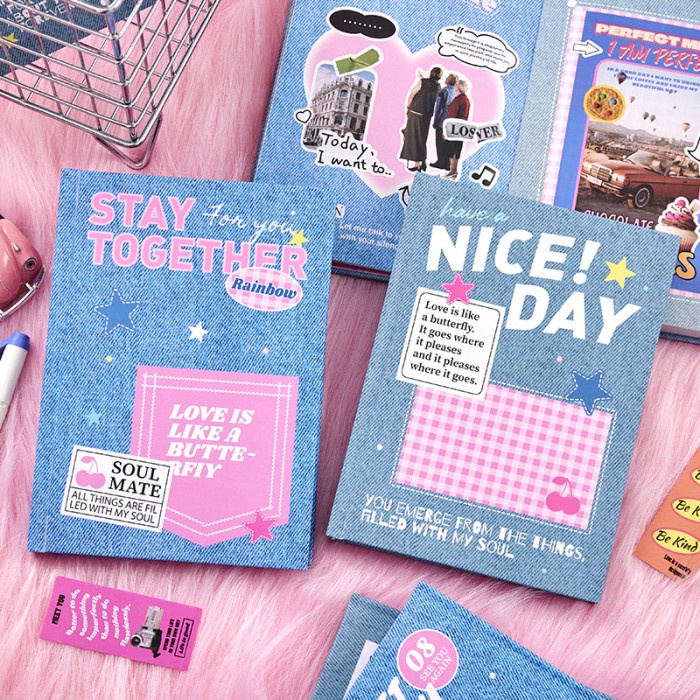 Buku Tulis Catatan Notebook Jurnal Agenda Planner Diary ST0058