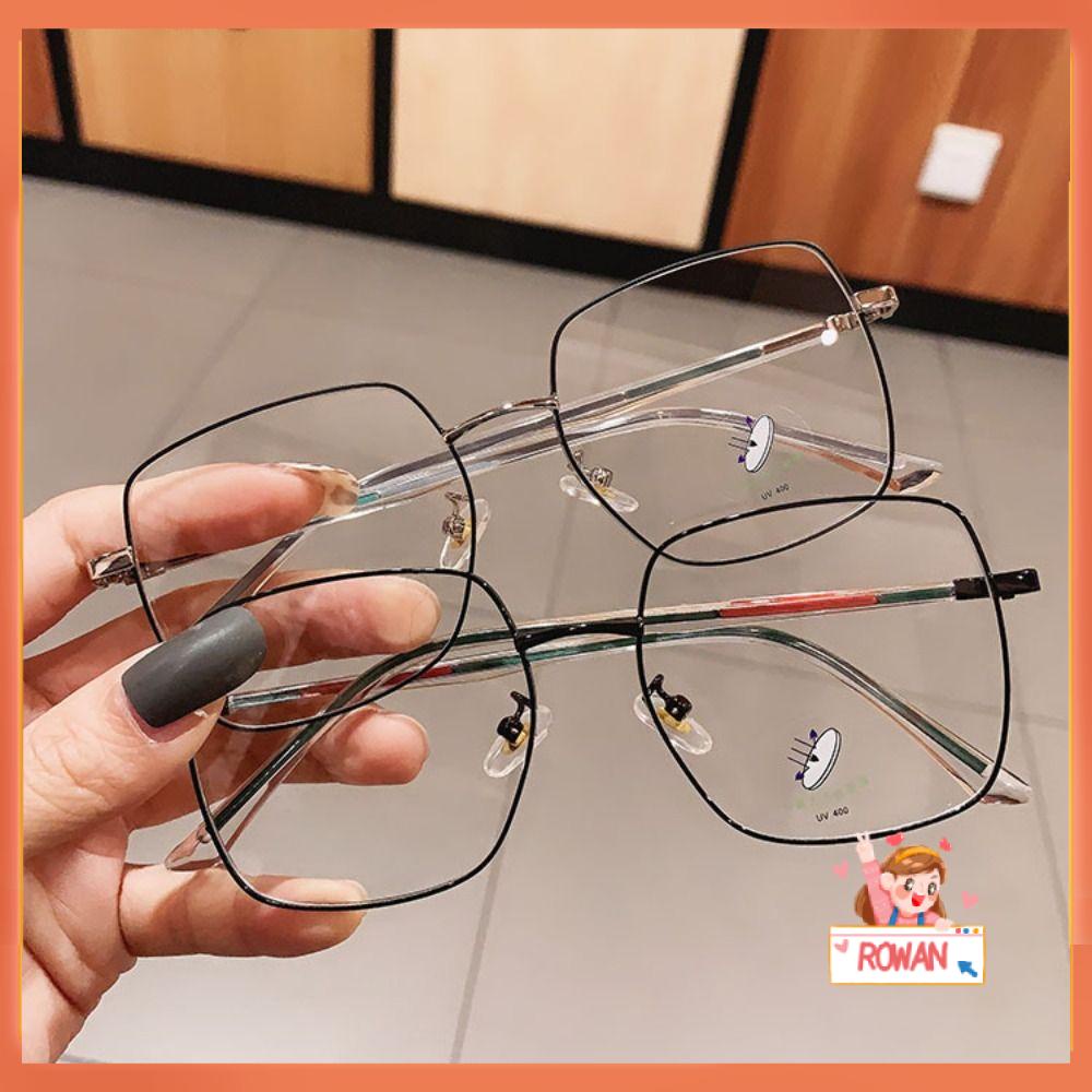 R-FLOWER Kacamata Anti-Cahaya Biru Kantor Pelindung Mata Tahan Lama Ultra Light Frame