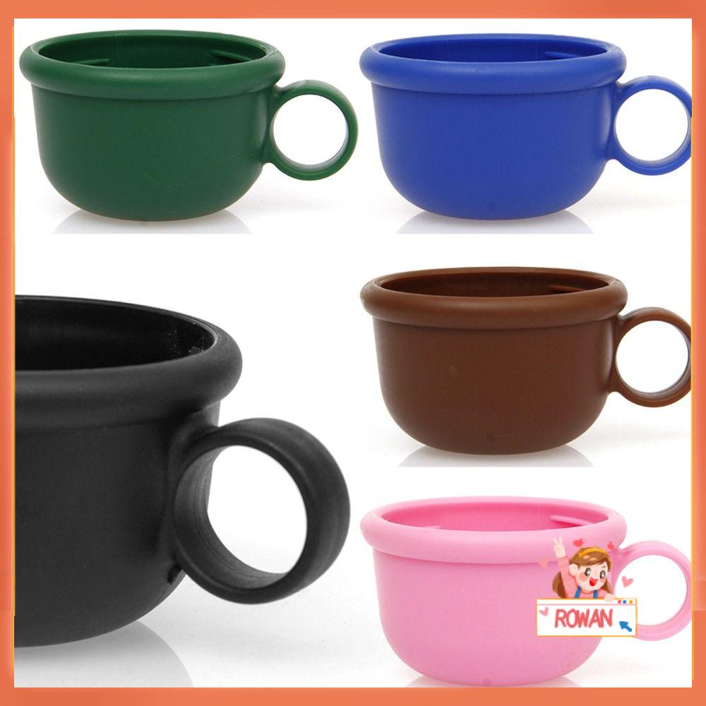 R-FLOWER 3pcs Children Cup Lid Reusable Kid Replacement Tutup Tumbler Silikon