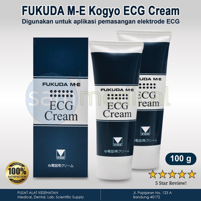 ECG Cream / EKG Cream Fukuda 100 gram per tube