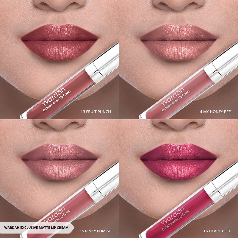 BB - ORIGINAL Wardah Lip Cream Exclusive Matte Lipcream Cair