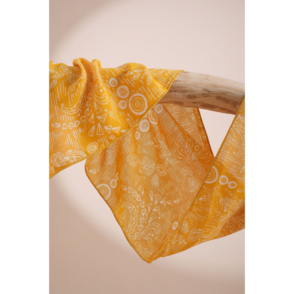 RATU - Scarf Batik K71 Yellow