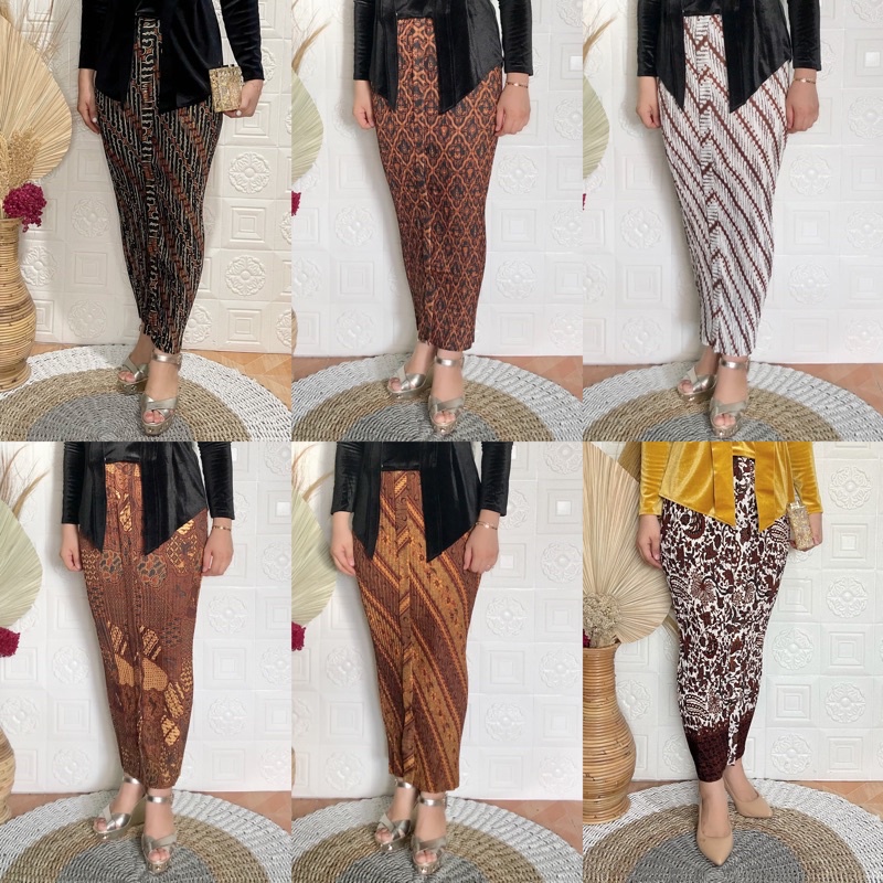 Rok plisket JUMBO (bs melar smpe 150 cm) / rok jumbo / big size