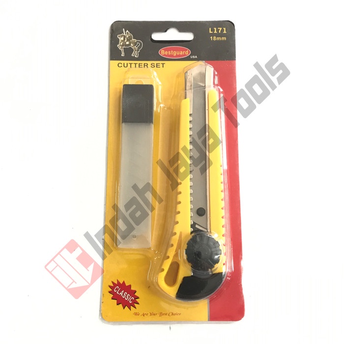 

BESTGUARD L171 Pisau Cutter + Isi 5 pcs