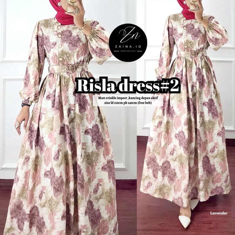 RISLA DRESS / RISLA DRESS #2 ORI ZAINA.ID