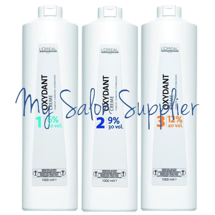 Loreal Oxidant / Peroxide Cream Kecil 75ml (Botol Polos)