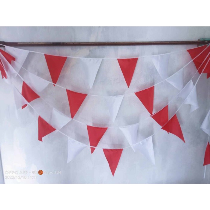 Promo - Rawis rawis Hiasan Bendera - Sedia bendera merah putih murah diskon agustusan terbaru kekini
